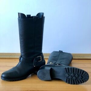 Diane von Furstenberg DVF moto boots